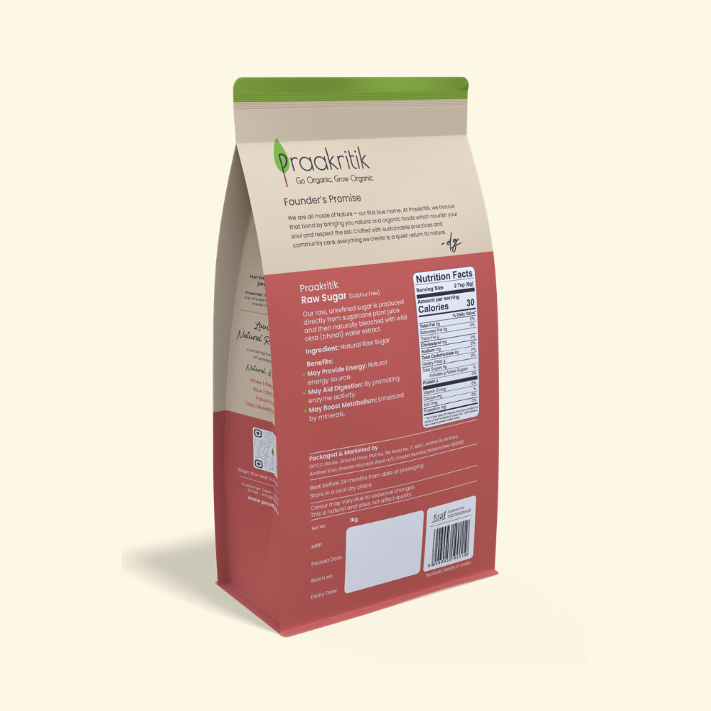 Raw Sugar - Natural