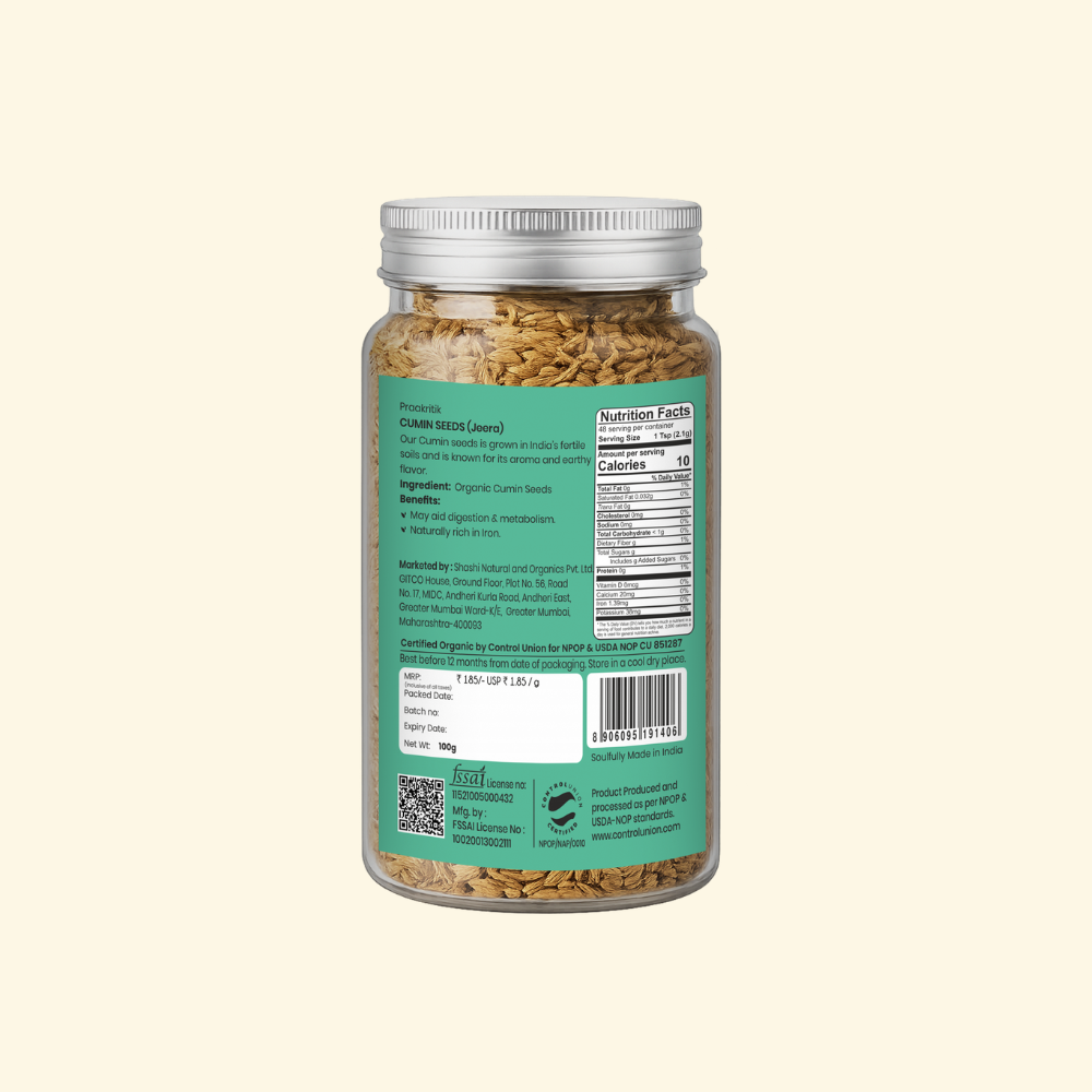 Jeera Whole - Organic