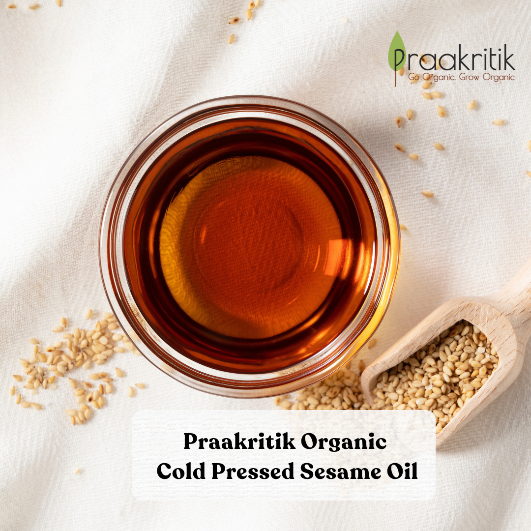 Organic Cold Pressed Sesame Oil