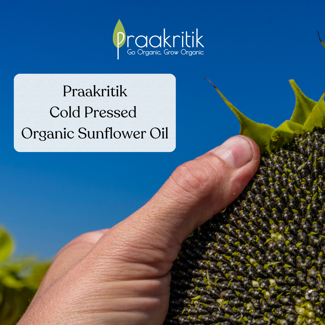 Organic Cold Pressed Sunflower Oil