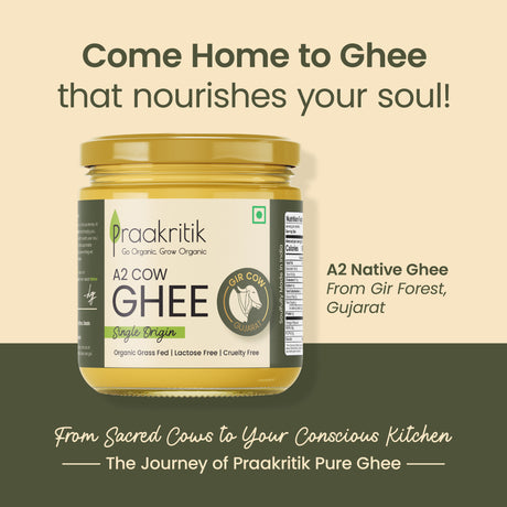 Desi Gir Cows A2 Ghee - Natural