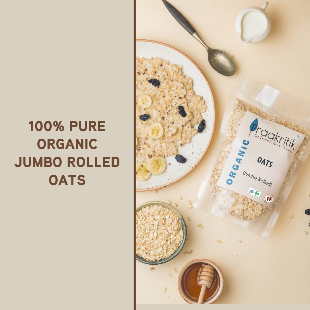 Organic Oats (Jumbo Rolled)