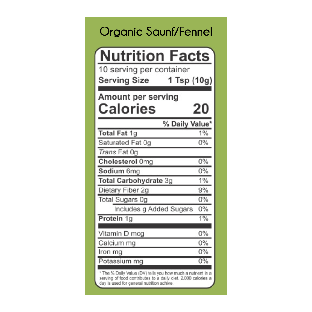 Saunf - Organic