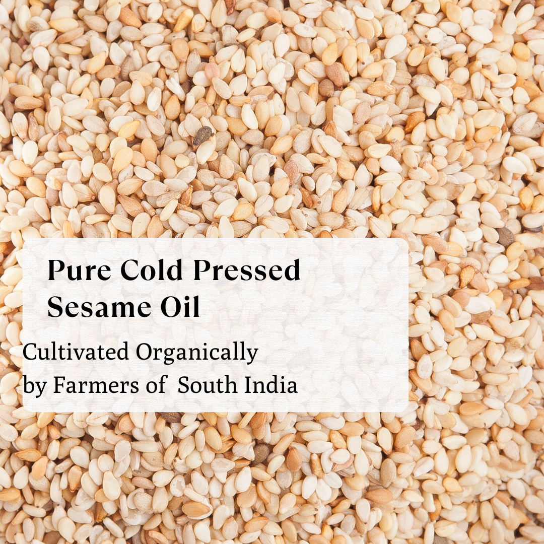 Organic Cold Pressed Sesame Oil