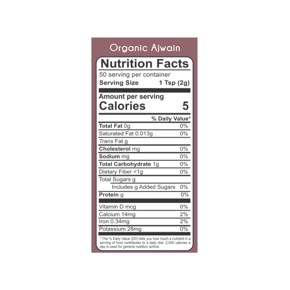 Ajwain - Organic