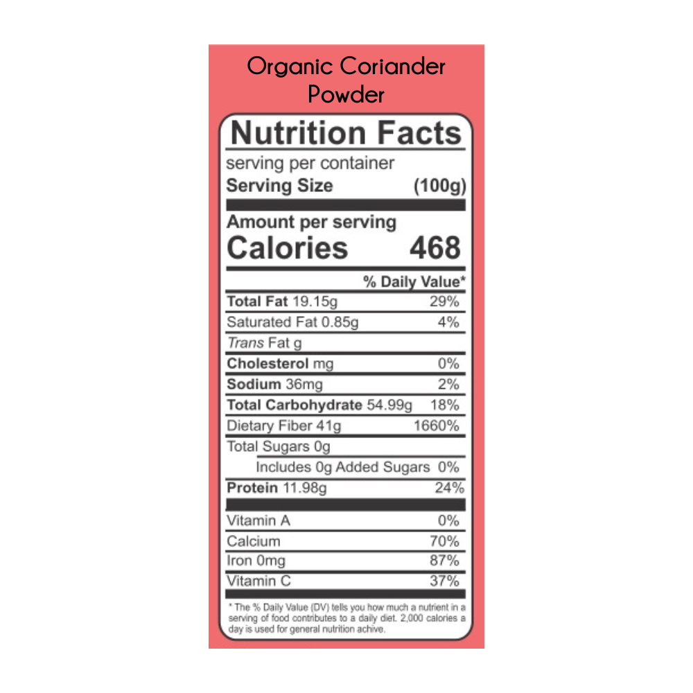 Dhaniya Powder - Organic