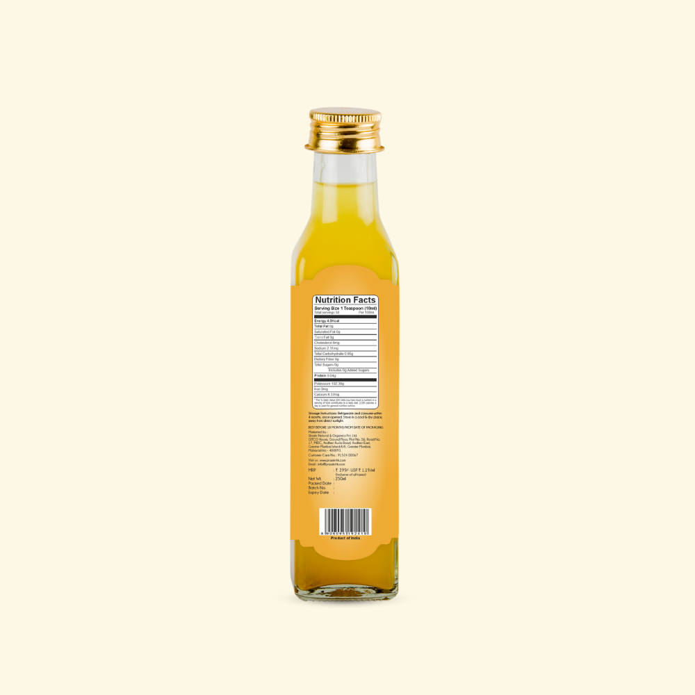 Apple Cider Vinegar with Ginger & Turmeric Organic