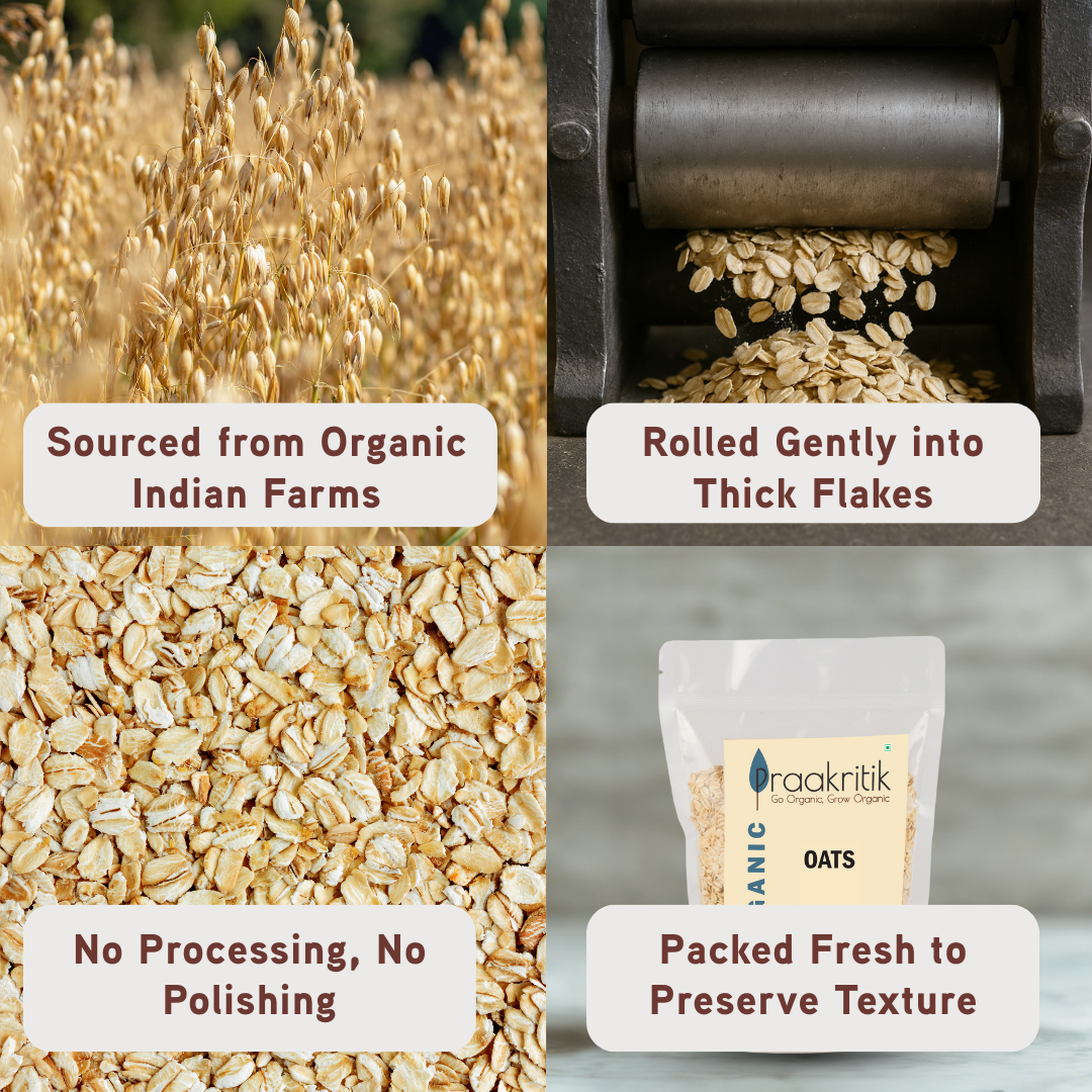 Organic Oats (Jumbo Rolled)