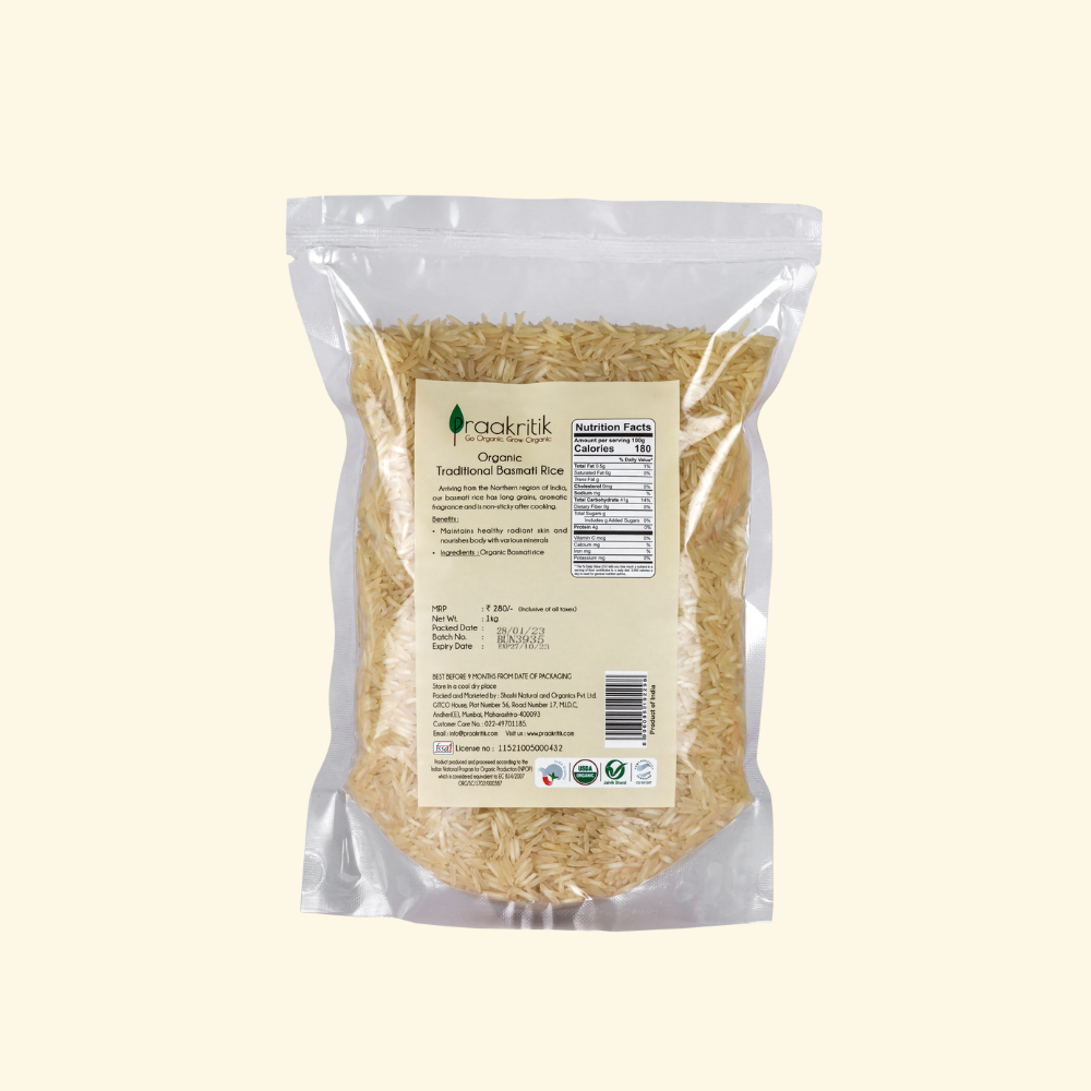 Basmati Rice - Organic