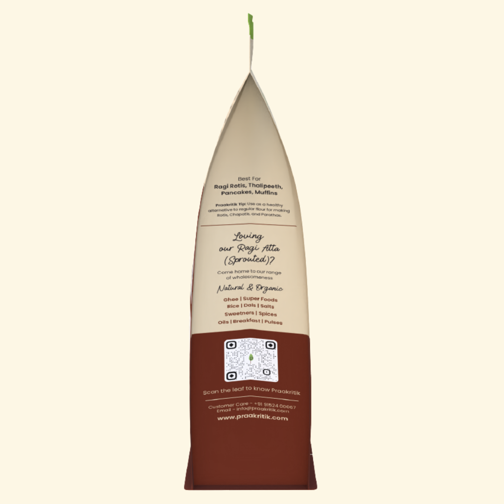 Organic Ragi Atta (Sprouted)