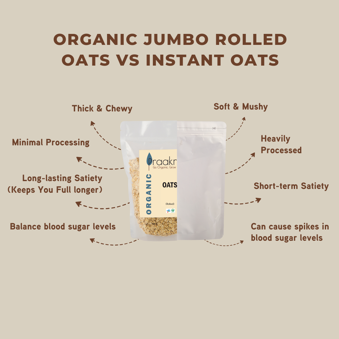 Organic Oats (Jumbo Rolled)