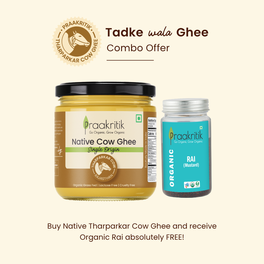 Native Tharparka Cow Ghee - Get Organic Rai Free