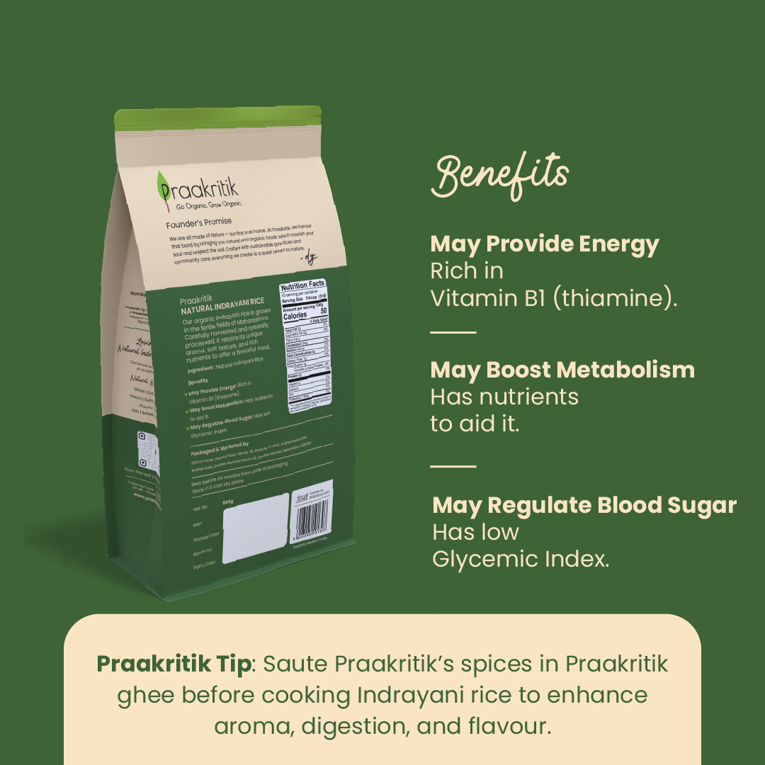 Indrayani Rice - Natural