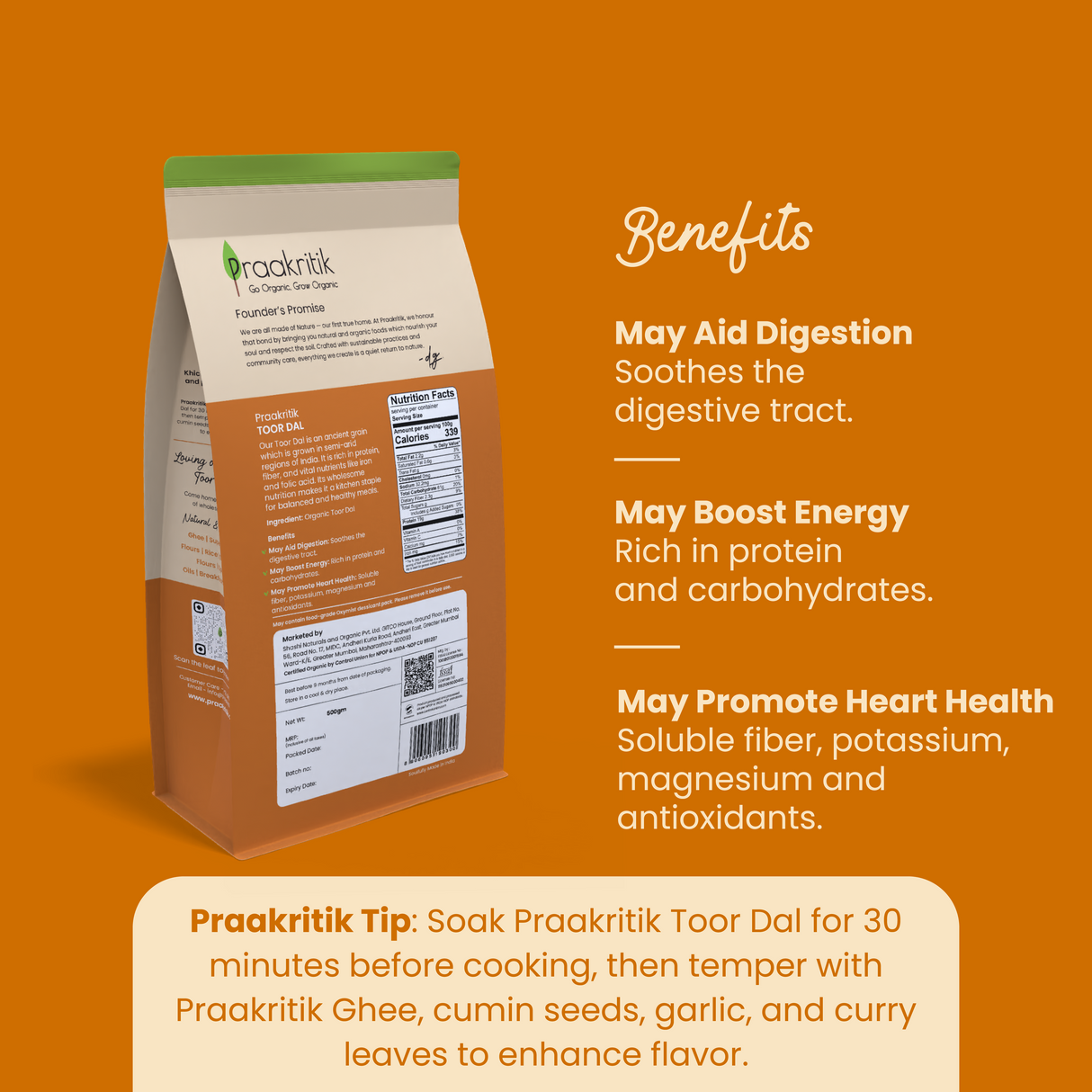 Toor Daal - Organic