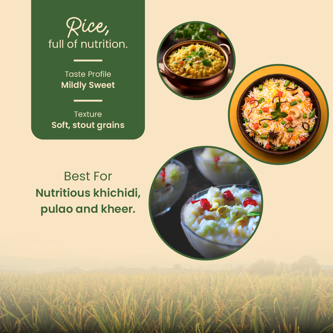 Indrayani Rice - Natural