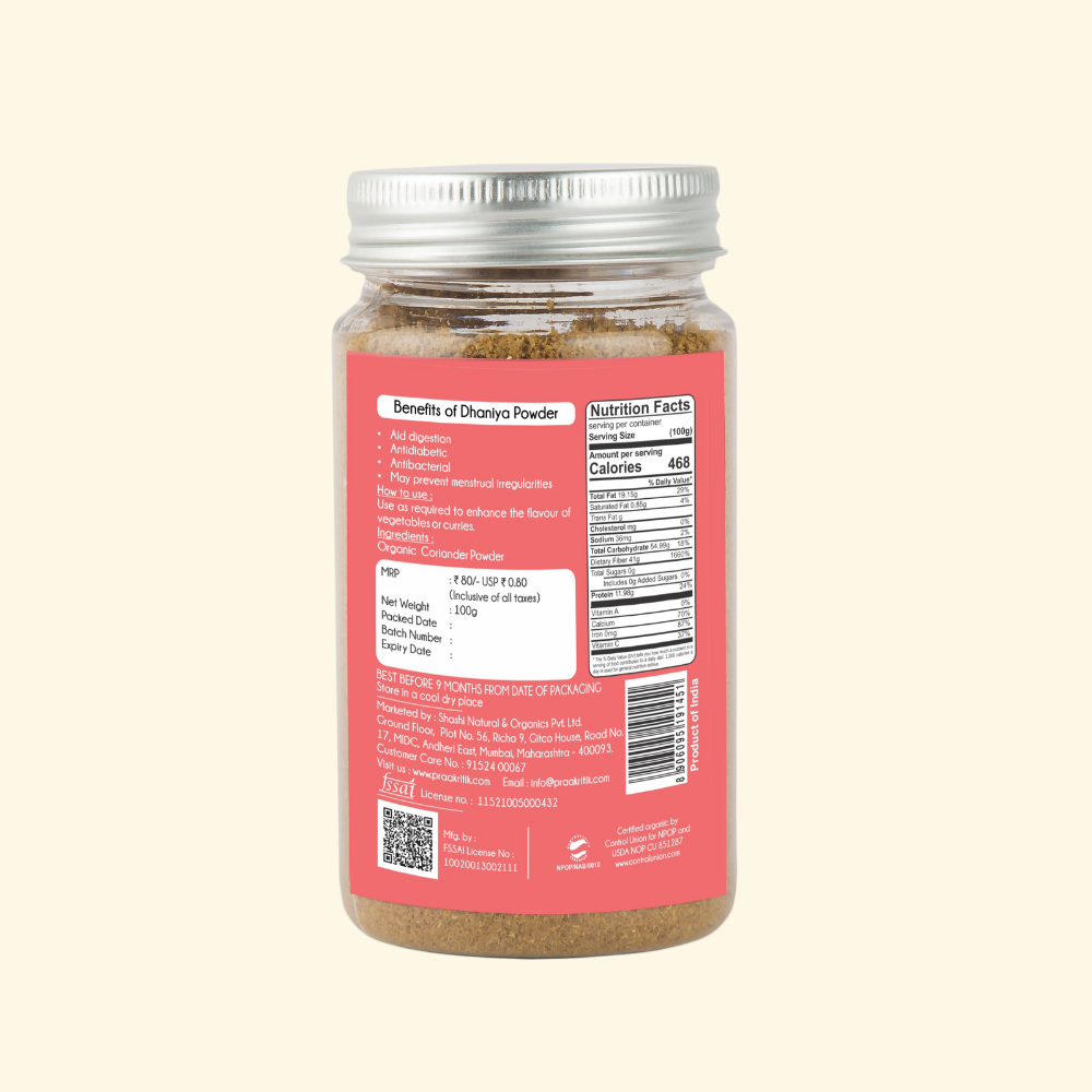 Dhaniya Powder - Organic