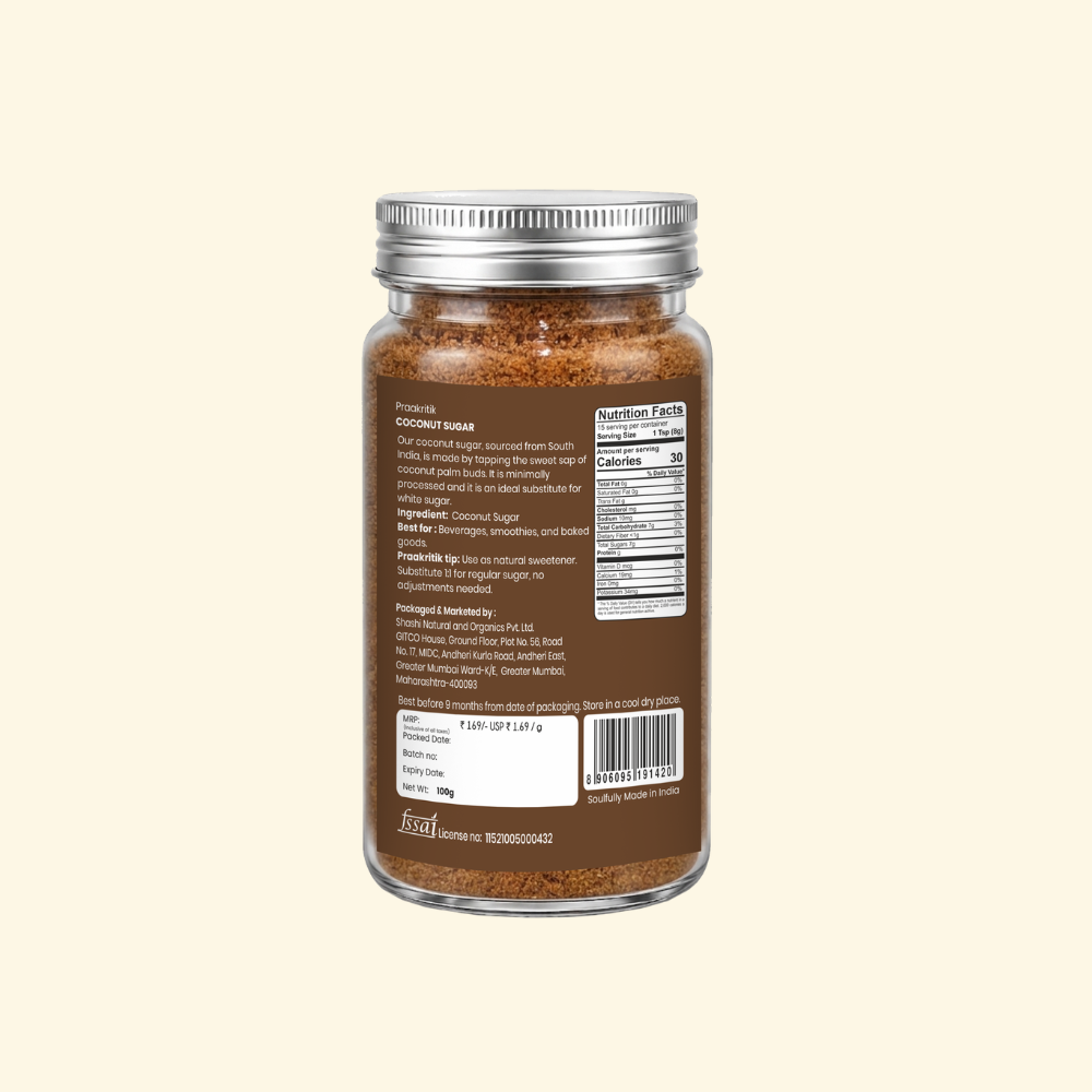 Coconut Sugar -  Natural