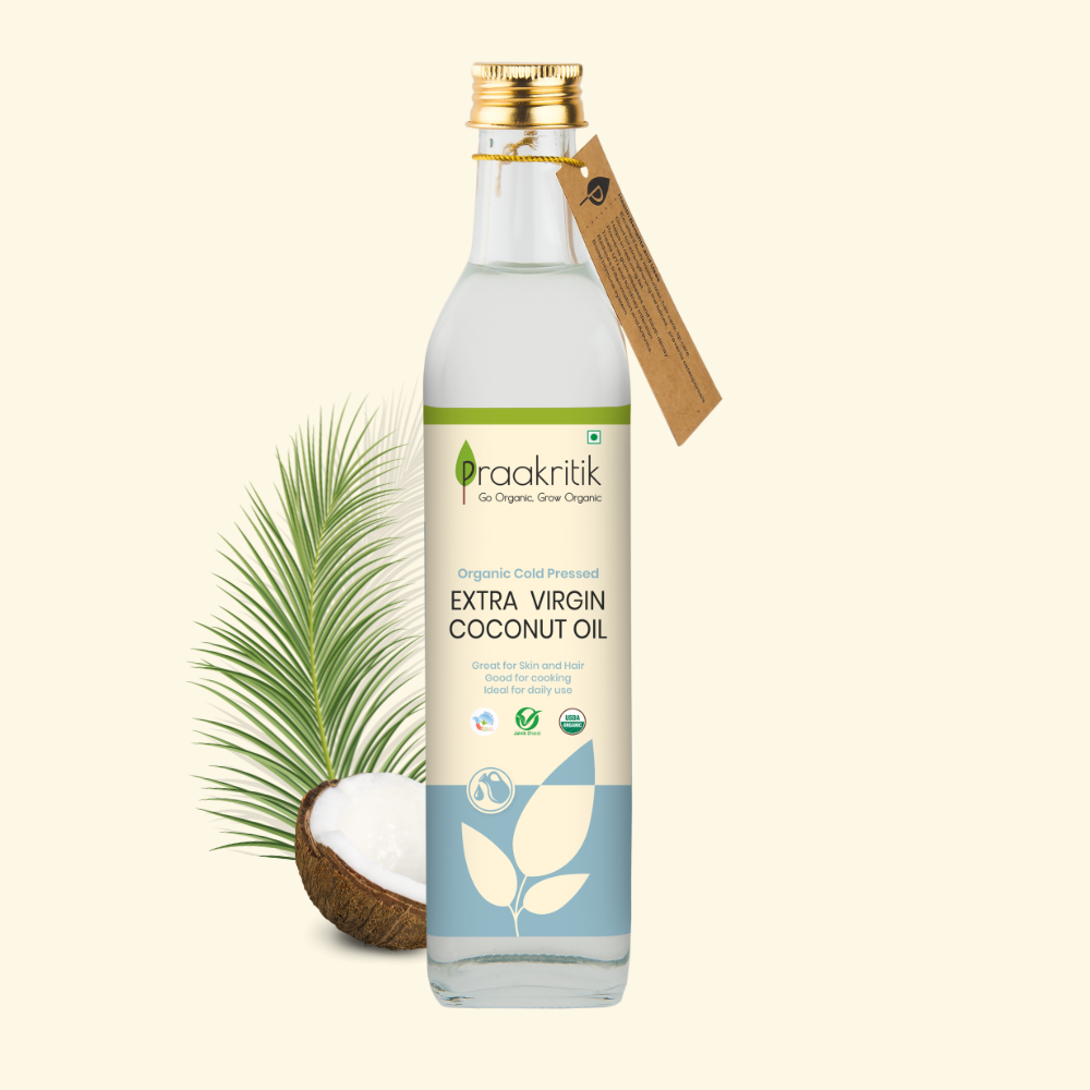 Organic Cold Pressed Extra Virgin Raw Coconut Oil