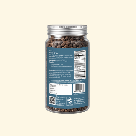 Black Pepper Whole - Organic