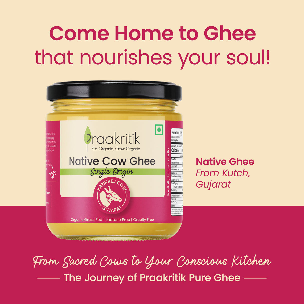 Native Kankrej Cow Ghee