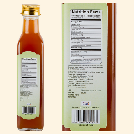 Apple Cider Vinegar Fenugreek & Cinnamon Organic