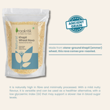 Roasted Khapli Wheat Rava