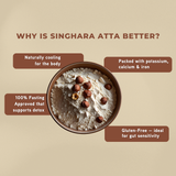 Natural Singhara Atta