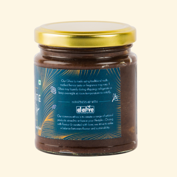 Chocolate Ghee Spread With Madagascar Vanilla 200 ml