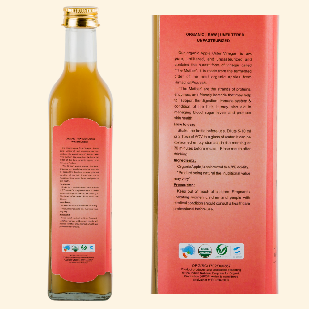Apple Cider Vinegar - Pure Organic