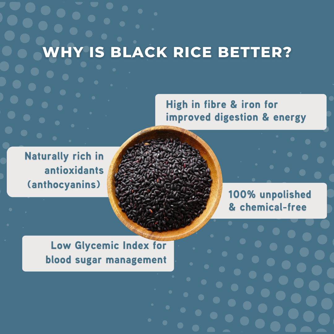 Black Rice Organic - 500 gms