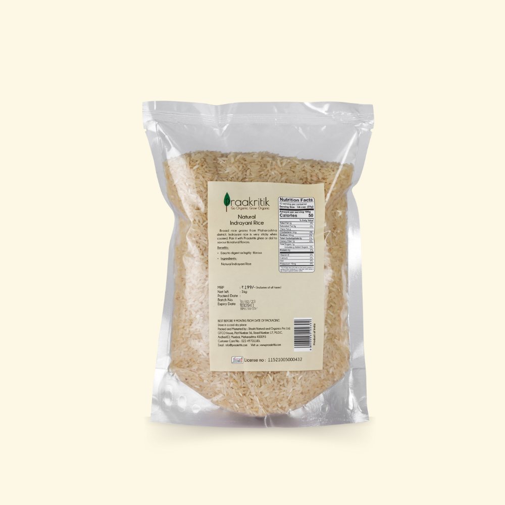 Indrayani Rice - Natural