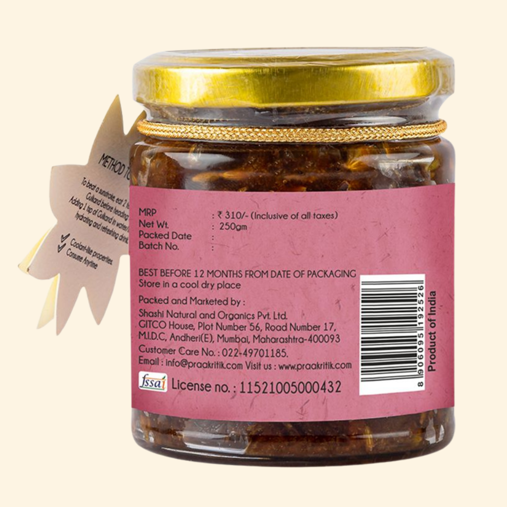 Gulkand Mishri Artisan - Natural