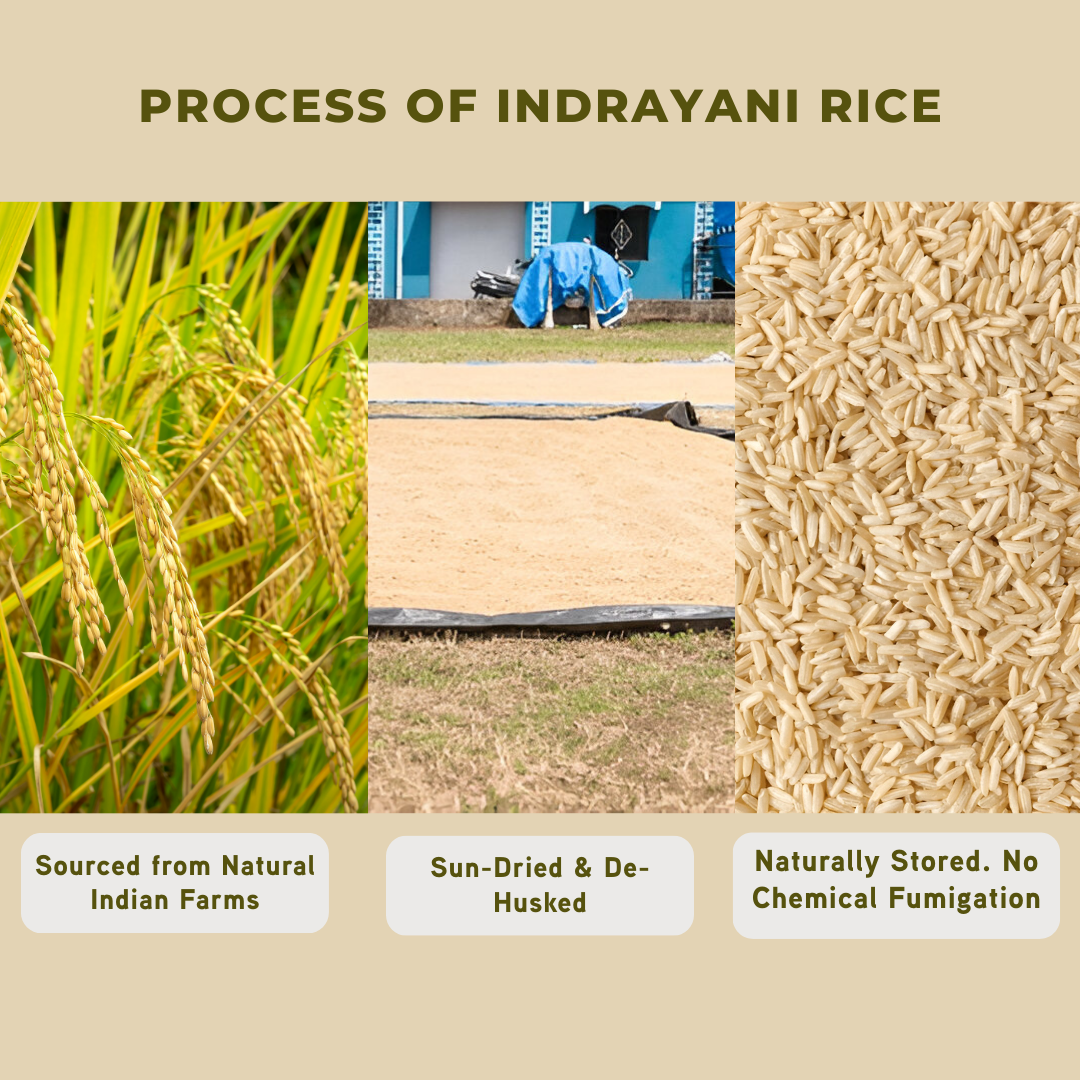 Indrayani Rice - Natural