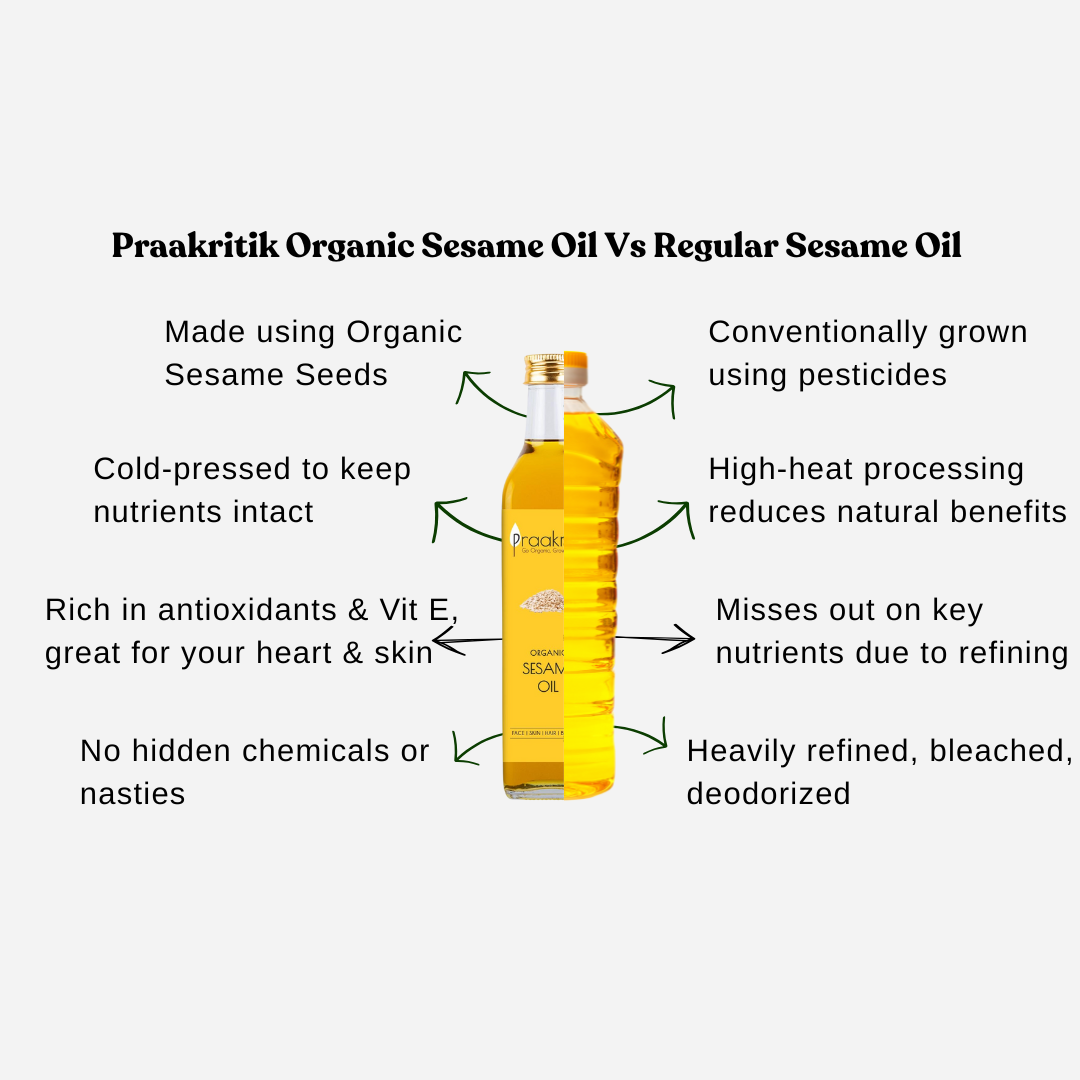 Sesame Oil - Organic