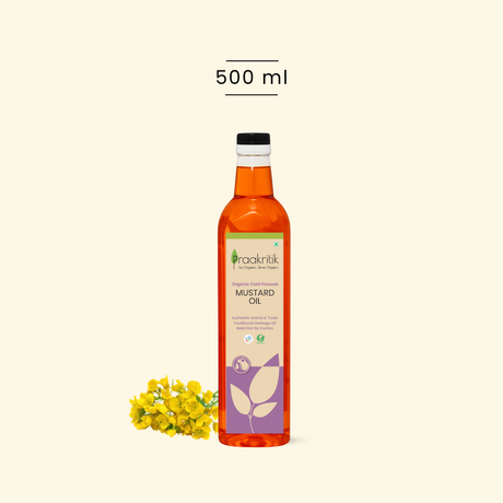 Organic Cold Pressed Mustard Oil