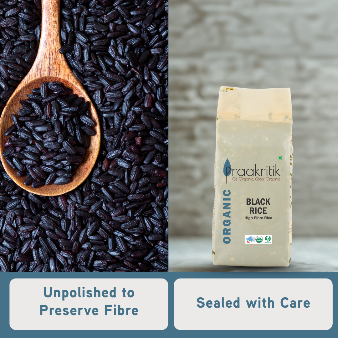 Black Rice Organic - 500 gms