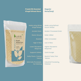 Roasted Khapli Wheat Rava