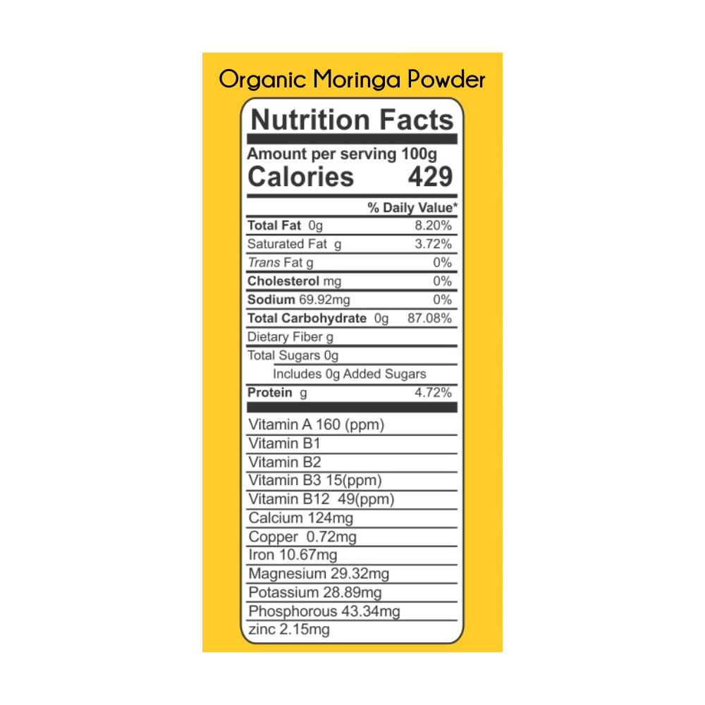 Moringa Powder - Organic