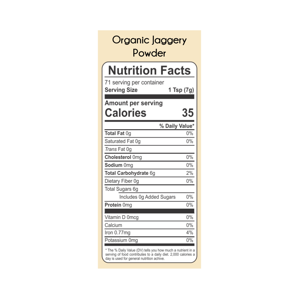 Jaggery Powder - Organic