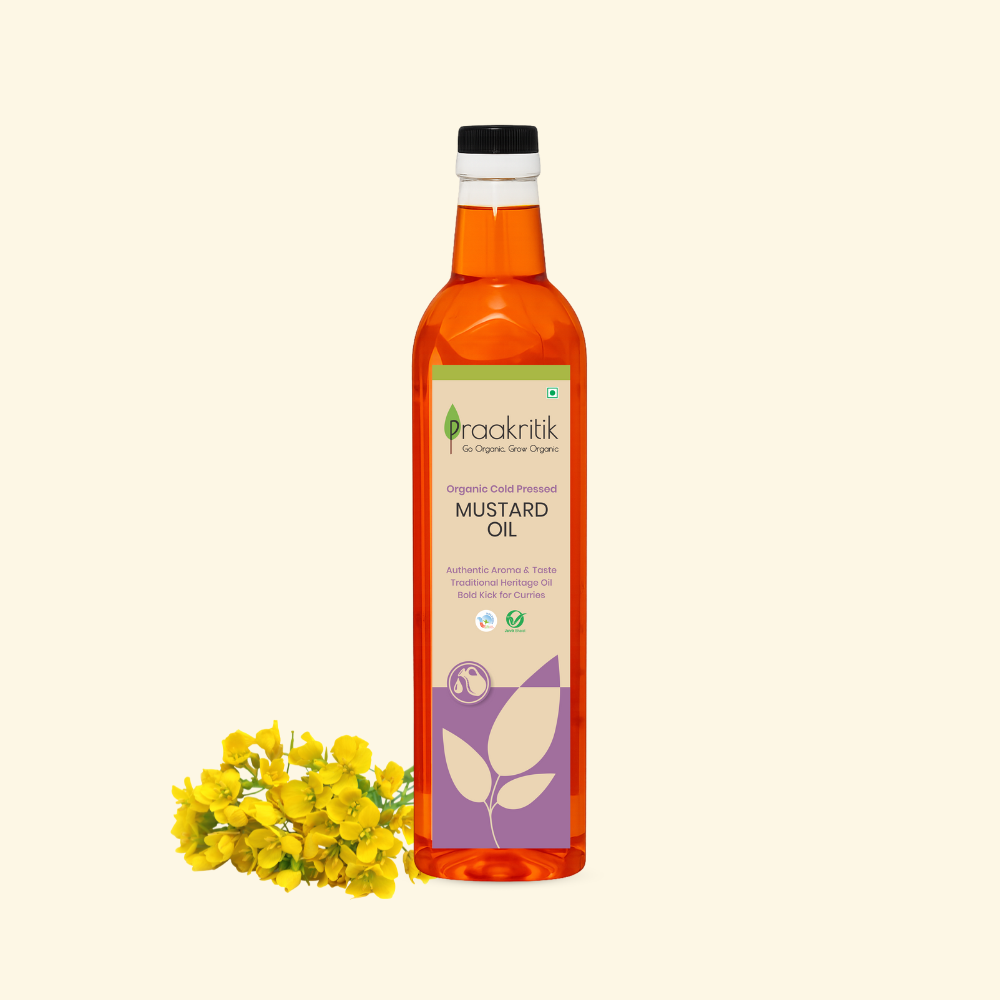 Organic Cold Pressed Mustard Oil