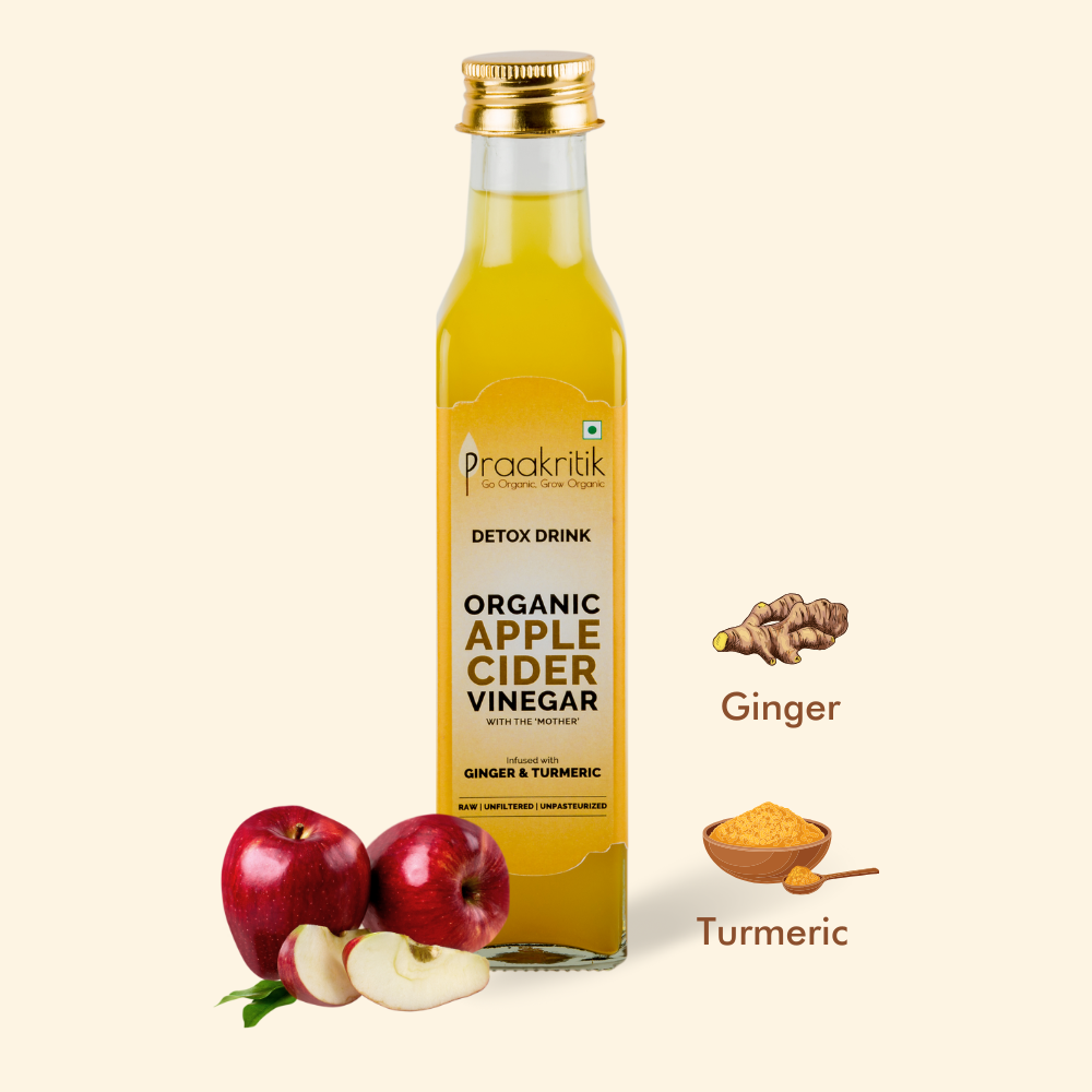 Apple Cider Vinegar with Ginger & Turmeric Organic