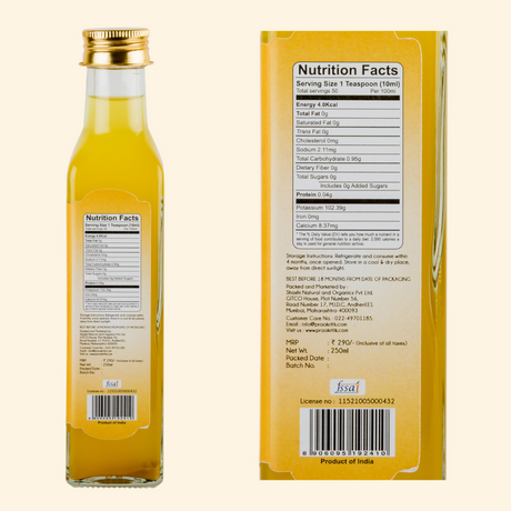 Apple Cider Vinegar with Ginger & Turmeric Organic