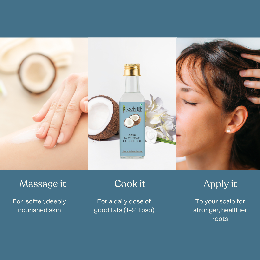 Extra Virgin Raw Coconut Oil - Organic