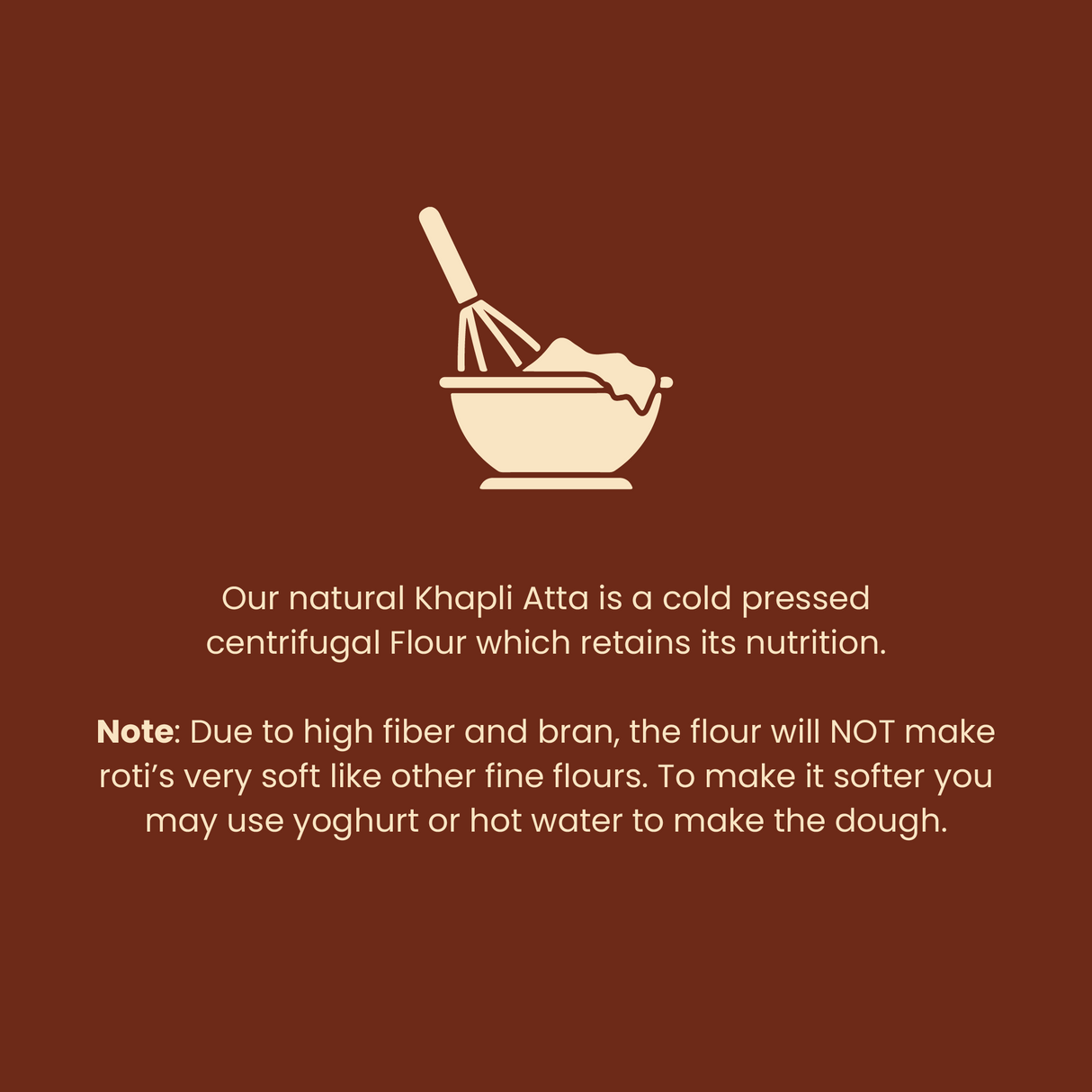 Khapli Atta - Natural
