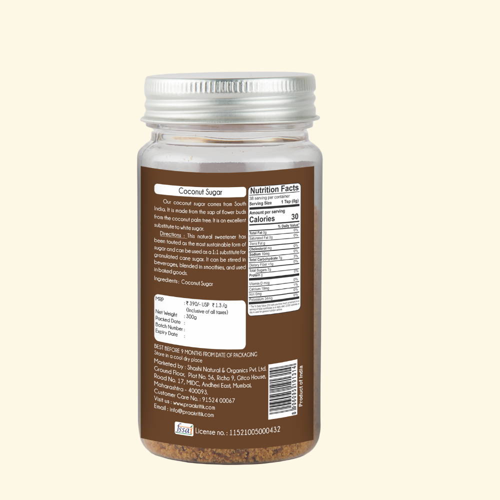 Coconut Sugar -  Natural