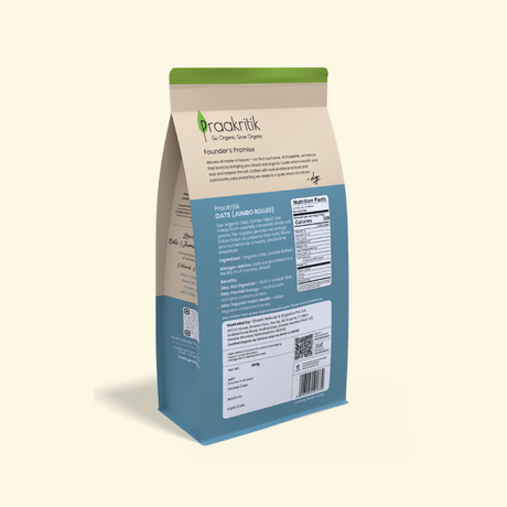 Organic Oats (Jumbo Rolled)