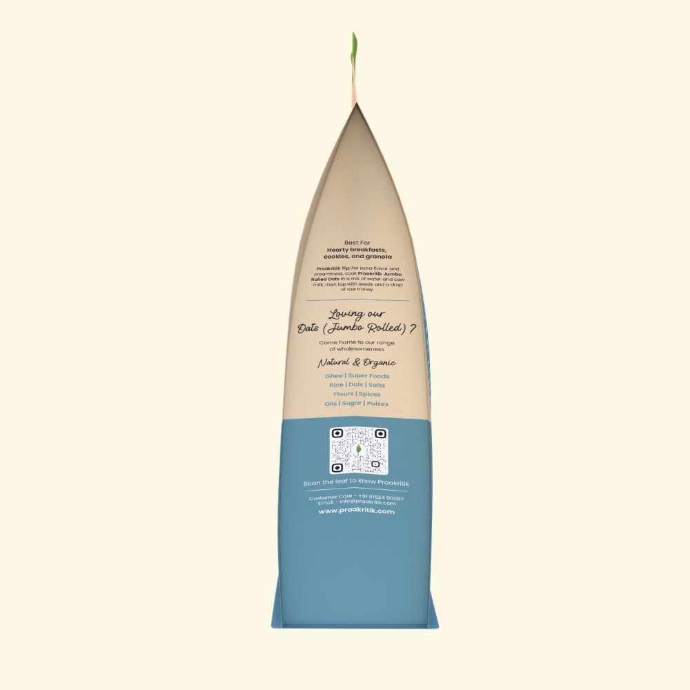 Organic Oats (Jumbo Rolled)