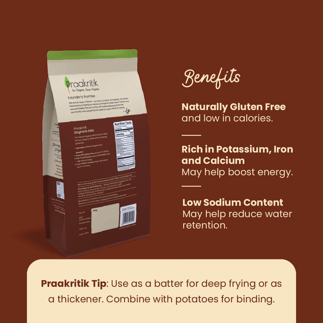 Natural Singhara Atta