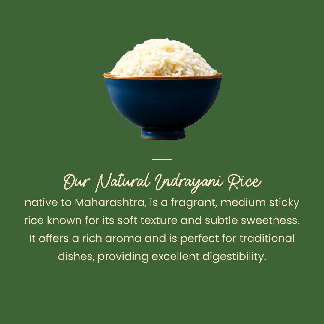 Indrayani Rice - Natural