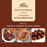 Sprouted Ragi Aata - Organic